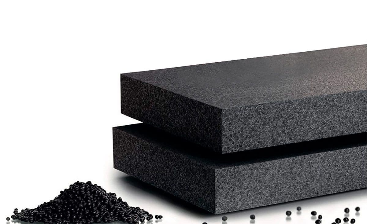 Closeup of Neopor Foam