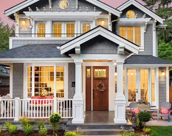 Lifetime Warranty - Exterior of house